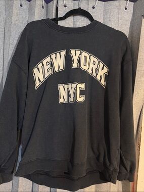 Garage Black Crewneck